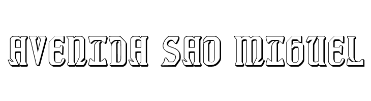 Fiddler's Cove 3D Regular  Free Fonts Download