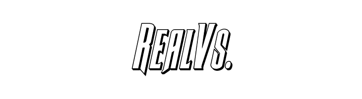 Butch & Sundance 3D Italic  Free Fonts Download