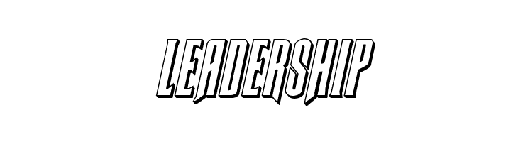 Butch & Sundance 3D Italic  Free Fonts Download