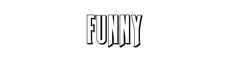 Butch & Sundance 3D Regular  Free Fonts Download