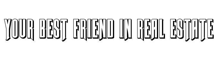 Butch & Sundance 3D Regular  Free Fonts Download