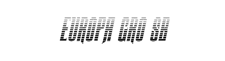 Butch & Sundance Gradient Italic  Free Fonts Download
