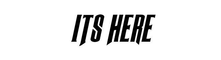 Butch & Sundance Expanded Italic  Free Fonts Download