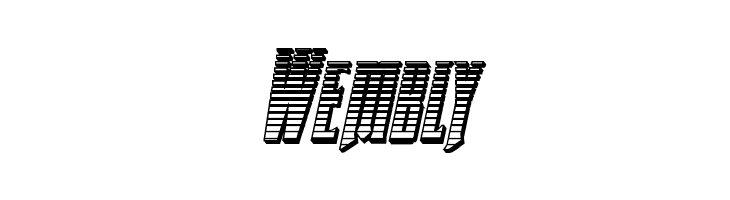 Butch & Sundance Chrome Italic  Free Fonts Download