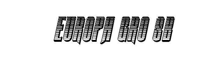 Butch & Sundance Chrome Italic  Free Fonts Download