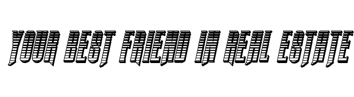 Butch & Sundance Chrome Italic  Free Fonts Download