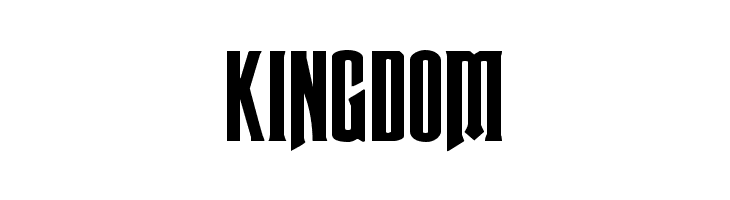 KINGDOM Butch & Sundance Expanded Font