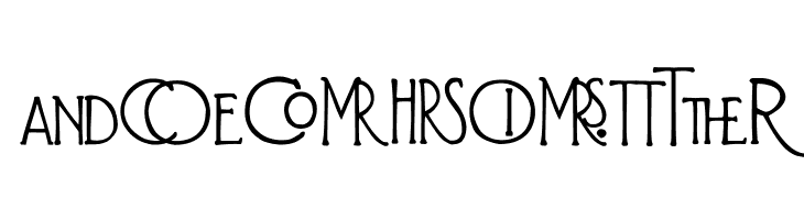 Diehl Deco - Alts  Free Fonts Download