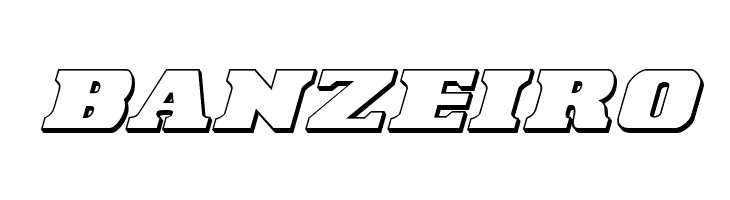 Laredo Trail 3D Italic  Free Fonts Download