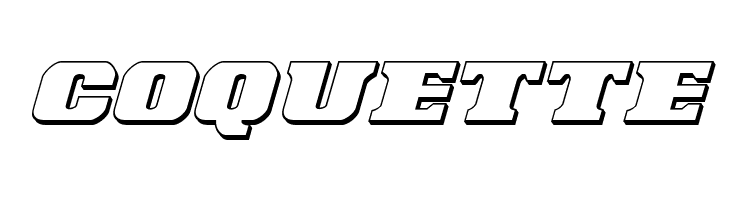 Laredo Trail 3D Italic  Free Fonts Download