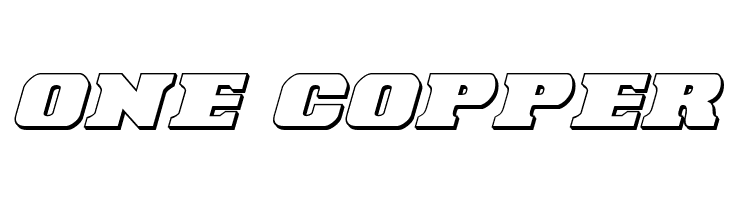 Laredo Trail 3D Italic  Free Fonts Download