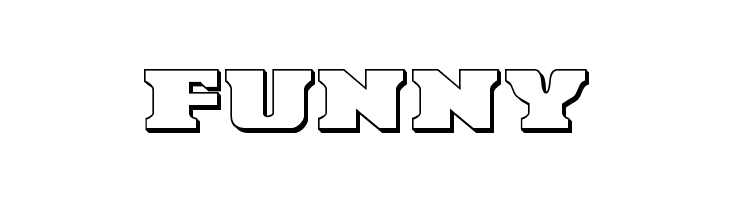 Laredo Trail 3D Regular  Free Fonts Download