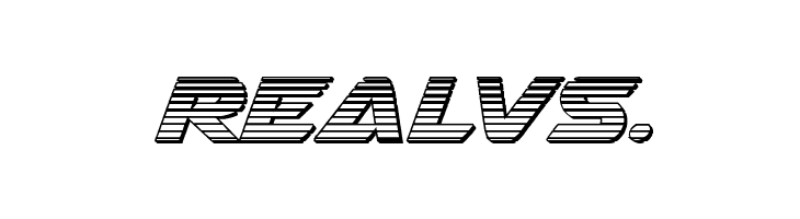 Airstrike Chrome Regular  Free Fonts Download