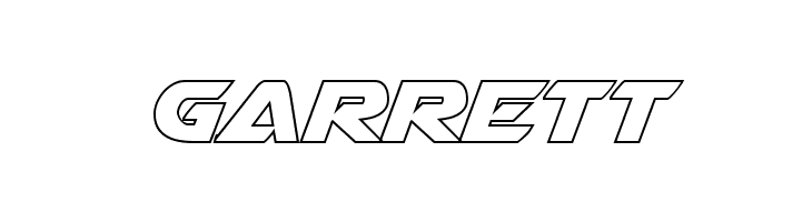 Airstrike Outline Regular  Free Fonts Download