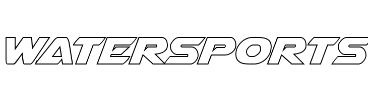 Airstrike Outline Regular  Free Fonts Download