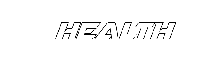 Airstrike Outline Regular  Free Fonts Download