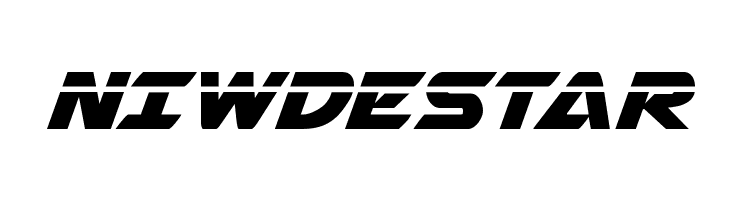 NIWDESTAR Airstrike Laser Regular Font