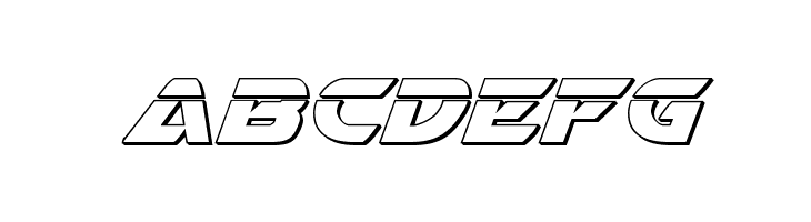 Airstrike Bullet Regular  Free Fonts Download