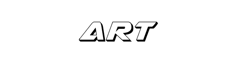 Airstrike Bold 3D  Free Fonts Download