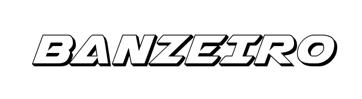 Airstrike Bold 3D  Free Fonts Download