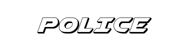 Airstrike Bold 3D  Free Fonts Download