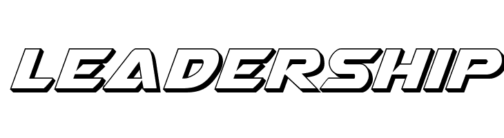 Airstrike Bold 3D  Free Fonts Download