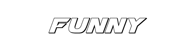 Airstrike 3D Regular  Free Fonts Download