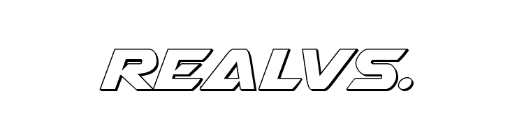 Airstrike 3D Regular  Free Fonts Download