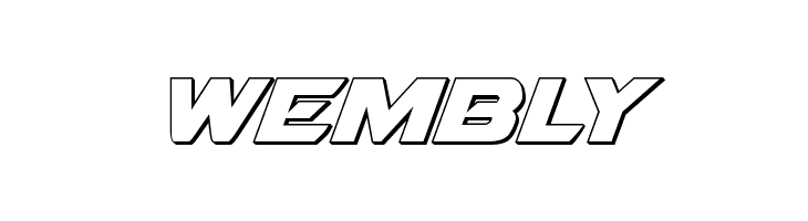 Airstrike 3D Regular  Free Fonts Download