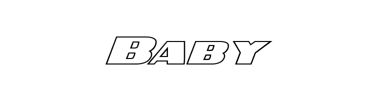 Americorps Outline Regular  Free Fonts Download