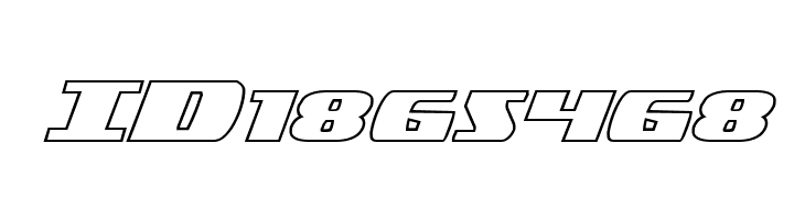 Americorps Outline Regular  Free Fonts Download