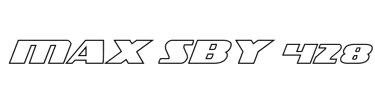 Americorps Outline Regular  Free Fonts Download