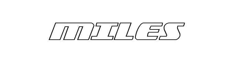 Americorps Outline Regular  Free Fonts Download