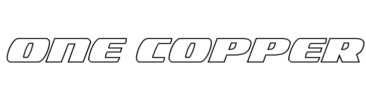 Americorps Outline Regular  Free Fonts Download