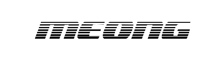 Americorps Gradient Regular  Free Fonts Download