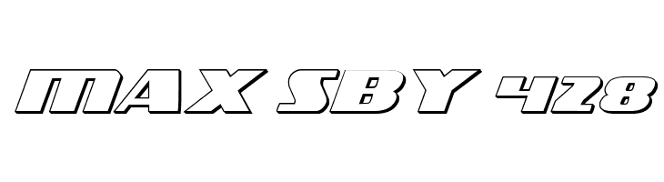 Americorps 3D Regular  Free Fonts Download