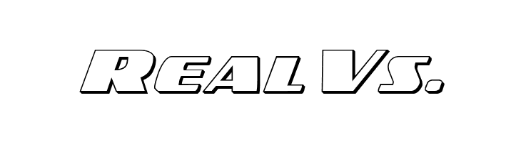 Americorps 3D Regular  Free Fonts Download