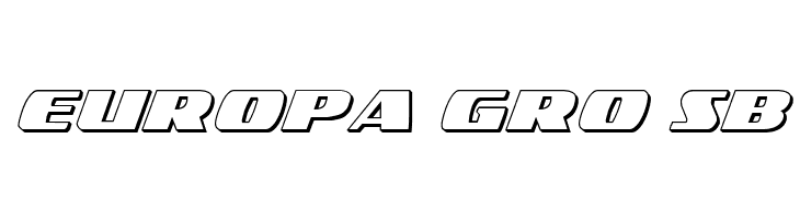 Americorps 3D Regular  Free Fonts Download