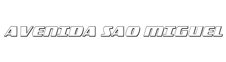 Americorps 3D Condensed  Free Fonts Download