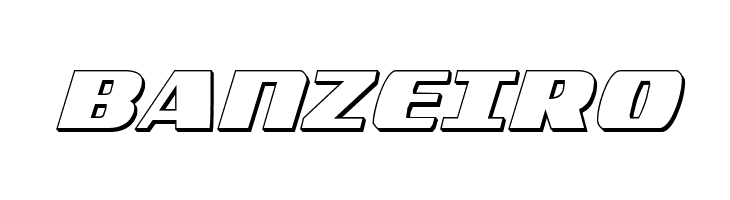 Americorps 3D Condensed  Free Fonts Download