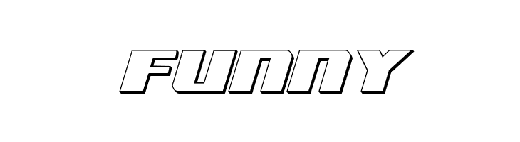 Americorps 3D Condensed  Free Fonts Download