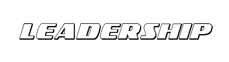 Americorps 3D Condensed  Free Fonts Download