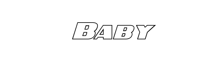 Americorps Outline Condensed  Free Fonts Download