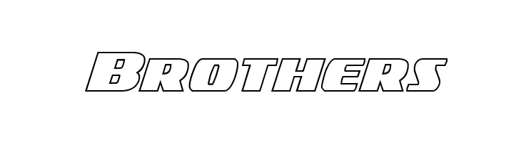 Americorps Outline Condensed  Free Fonts Download