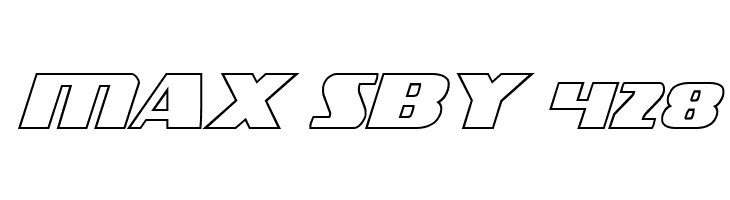 Americorps Outline Condensed  Free Fonts Download