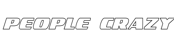 Americorps Outline Condensed  Free Fonts Download