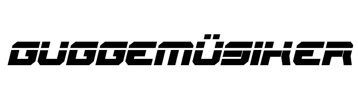 Gearhead Laser Italic  Free Fonts Download