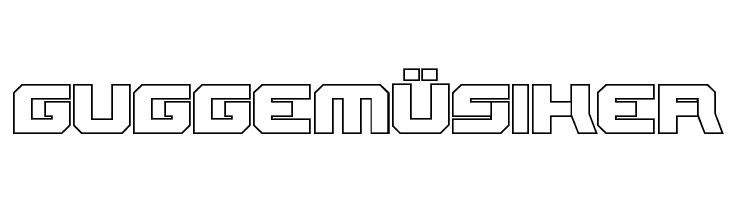 Gearhead Outline  Free Fonts Download