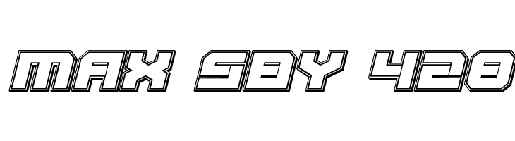 Gearhead Engraved Italic  Free Fonts Download