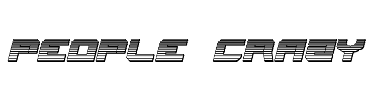 Gearhead Chrome Italic  Free Fonts Download